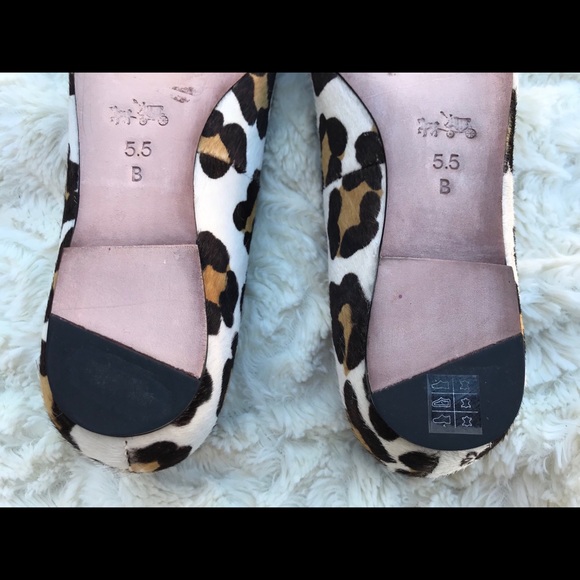 Coach Samantha Leopard Print Flats - Picture 7 of 7